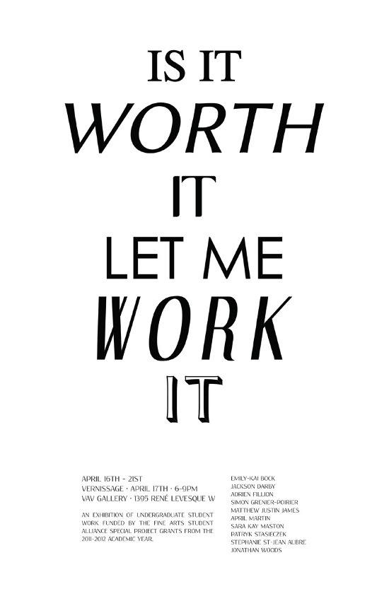 Is It Worth It Let Me Work It